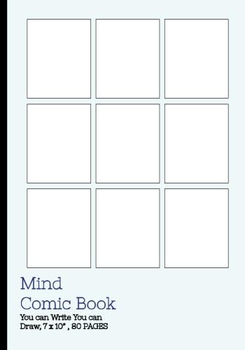 Blank Comic Book Panelbook : 9 Panal ,7x10 Inch 80 page 40 Sheet: Drawing Cartoon and Sketch Paperback – September 2, 2016