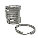 Scuba Choice 32.3mm Stainless Steel Split Rings for BCD Attachment, 2.0mm - Strong, Rust-Resistant, Secure Connection for Diving & Water Sports (10-Pack)