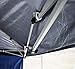 Backyard Expressions - Best 10 x 10 Outdoor Canopy Tent - Free Bonus Solar LED Lights and Side Walls