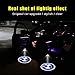 Car Door LED Logo Projector Light,LVAVO Ghost Shadow Welcome Lights Symbol Emblem Courtesy Step Lights Ground Lamp Kit (For BMW 2pack)