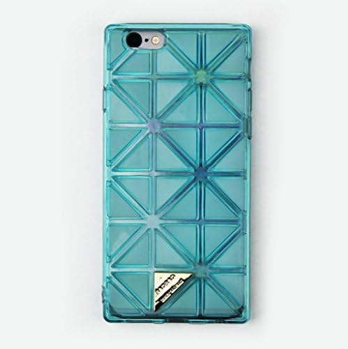 Teal Geometric Holographic iPhone 6 6S Case