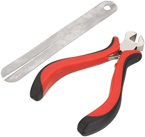 Kenthia 2 Pieces Guitar Fret Puller String Cutter Fret Protector Guards for Guitar Player