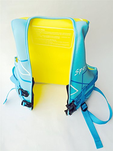 Rayma-2016-Children-Swimwear-Folding-Life-Vest-For-Water-Sports-Games-As-A-Buoyant-aid-tool-Geometric-Pattern-Colour-Bright-Blueyellow-For-6-8-Years-Old-Child-size-Large Rayma-2016-Children-Swimwear-Folding-Life-Vest-For-Water-Sports-Games-As-A-Buoyant-aid-tool-Geometric-Pattern-Colour-Bright-Blueyellow-For-6-8-Years-Old-Child-size-Large