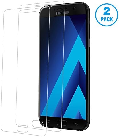 [2 Pack] Samsung Galaxy A5 2017 Screen Protector Glass Guard NULEER Premium Tempered Glass Screen Protector