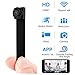 Spy Hidden Camera, Wireless Wi-Fi Camera 1080P APP Mini Portable Covert Security Cam Motion Detection for iOS/Android Mobile Phone (2019 New Version)