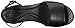 crocs Women's Leighann Anklestrap Lthr Wedge Sandal, Black, 8 M US