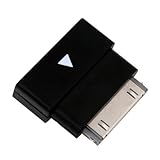 BlastCase Dock Extender 30pin Extension Adapter Cable for Apple iPad2 iPhone 4 3G iPod -Black