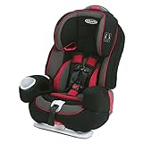 Graco Nautilus 80 Elite 3-in-1 Harness Booster, Chili Red