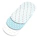 Bassinet Bed Sheets – Bassinet Fitted Sheets 3 Pack – 100% Jersey Knit Cotton Cradle Sheets – Bassinet Bedding for Standard Size Oval or Rectangular Bassinet Pads – Bassinet Sheet for Boy & Girl