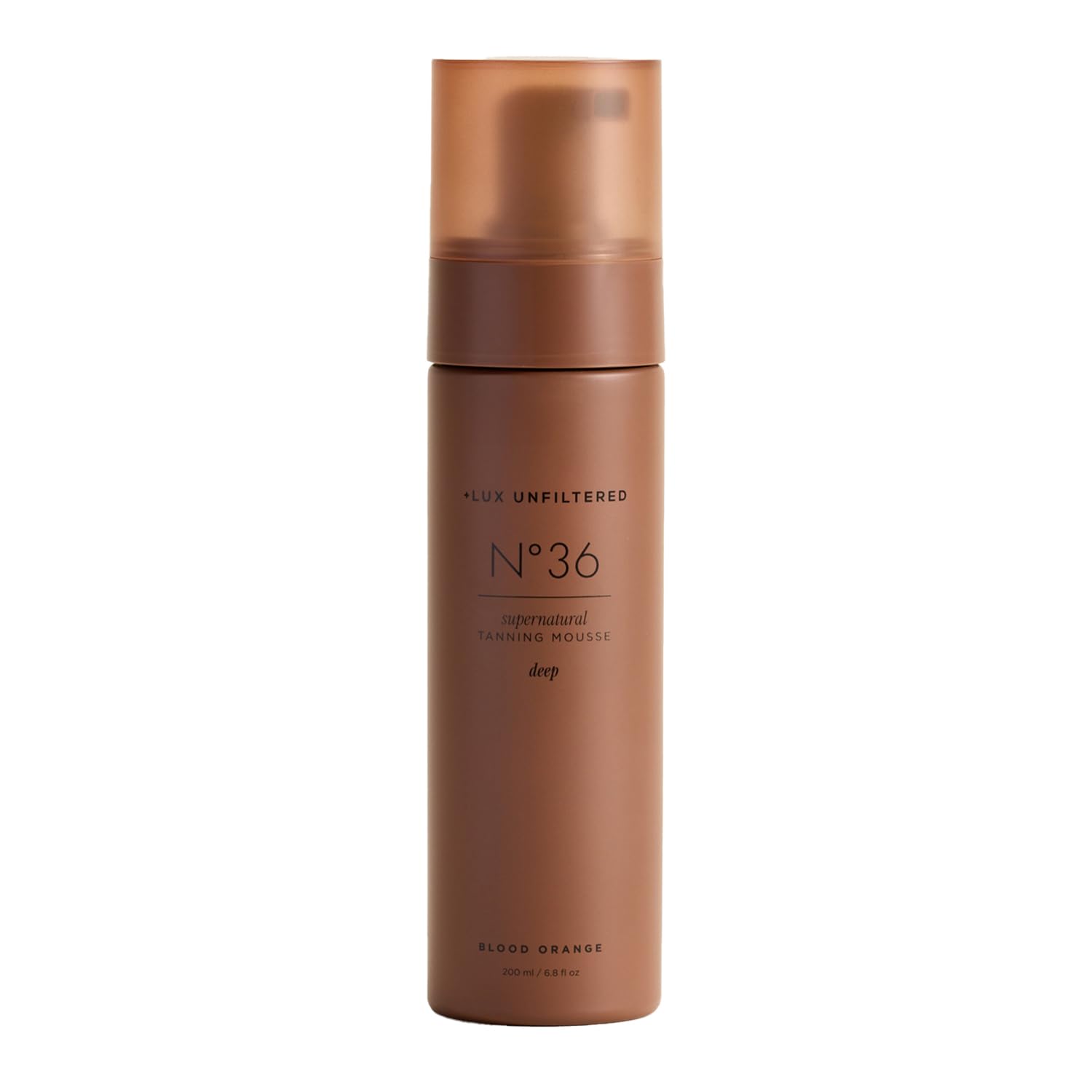 Photo 1 of + Lux Unfiltered N°36 Deep Self Tanning Mousse - Self Tanner Mousse, Tanning Foam - Hydrating, Streak-Free, Natural-Looking Sunless Tanner - Vegan & Cruelty Free - Blood Orange