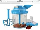 Tupperware Power Chef System in Salt Water Taffy/Blue