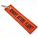 Rotary13B1 - Remove Before Flight Keychain - Orange