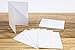 DCWV Cards and Envelopes, White, 50-Pack, Size A2, 4-1/4 x 5-1/2 inches