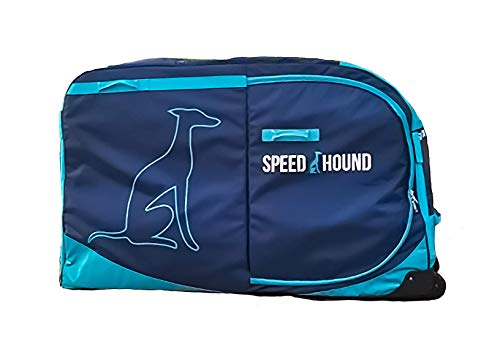 Speed Hound Bike Case for Air Travel | Freedom Padded Carrying Case Fits Most Road, Mountain & Triathlon Bikes | Heavy Duty Bike Bag with Extra Space for Cycling Accessories | 53 x 31 x 15 Inches