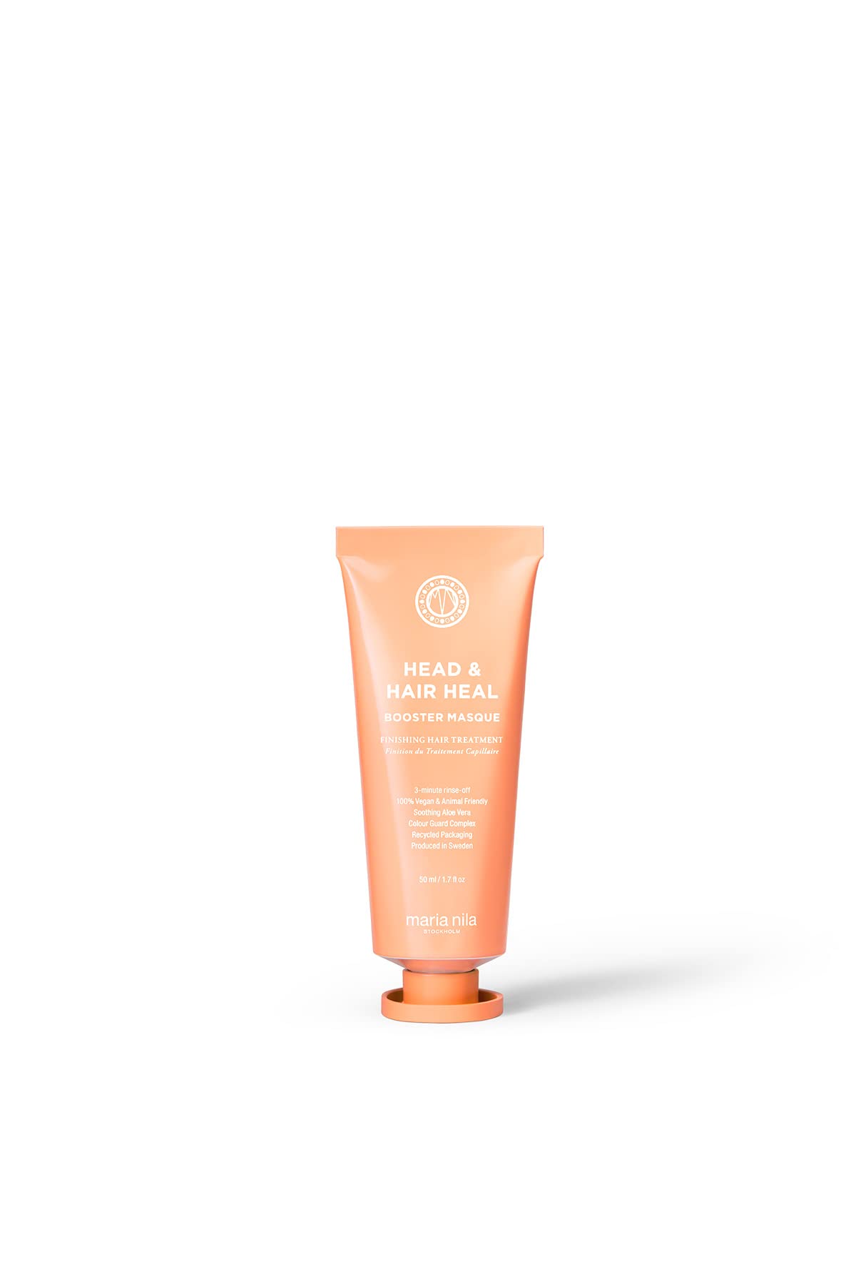 Maria Nila Head & Hair Heal, Soothing Booster Mask for Dry & Itchy Scalp, Calming Aloe Vera & Piroctone Olamine Properties Moisturises/Soothes Scalp Preventing Flakiness, 50 ml