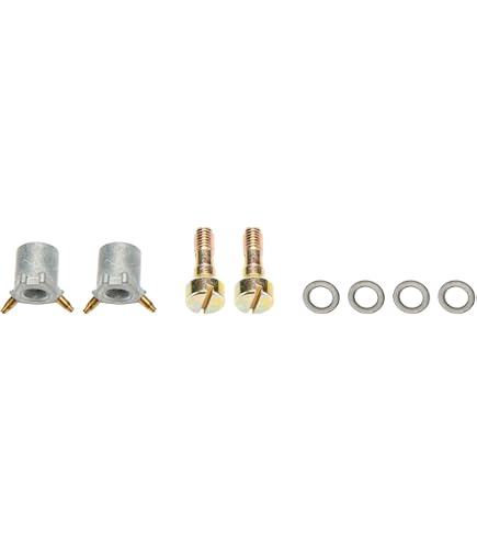 Holley Two Accelerator Pump Discharge Nozzles 0.032 In. Hole Straight Type Inc 4 Gasket Hol 121 132