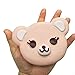 HooMore Jumbo Squishies Cute Bear Head Kawaii Cream Scented Super Slow Rising Foam Squishies Decompression Squeeze Simulation Toys 1 Piece Random