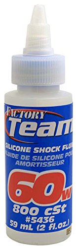 Team Associated 5436 60 Weight Silicone Shock Oil, 2-Ounce