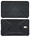 Galaxy Tab S 8.4 Case, Samsung Galaxy Tab S 8.4 case, rooCASE Origami (3 Way Stand) Slim Shell Lightweight Tablet Folio Smart Cover Black/Gray