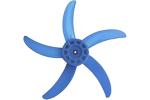 Lame de ventilateur de rechange en ABS de 50,8 cm, design à 5 pales de 500 mm de diamètre avec trou central de 8 mm pour vent