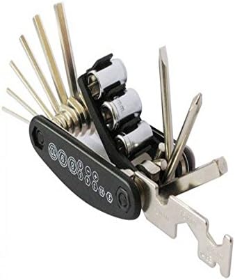 Jamzone Multi Function 16 in 1 Set Bike Cycling Bicycle Repair Tools Socket Wrench Kit