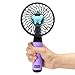 BT21 KOYA Character Mini Handheld Personal Portable Fan | 3-Speed Adjustable USB Rechargeable, Light Purple