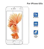 iPhone 6 Screen Protector Premium Tempered Glass Screen Protector for Apple iPhone 6 and iPhone 6s 4.7 inch-Anti Scratch-HD Ultra Clear-2.5D Rounded Egde-3D Touch Compatible