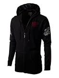 Ed Hardy Men's Sweater Zipper Hoodies Ehm