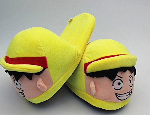 Fatflyshop One Piece Luffy Anime Cartoon Plush Indoor Bedroom Winter Slipper Buy Online In Japan At Desertcart Jp Productid