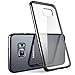 Galaxy S6 Edge Plus Case, i-Blason [Scratch Resistant] Halo Series Hybrid Clear Case/Cover with TPU Bumper for Samsung Galaxy S6 Edge Plus + (Clear/Black)