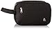 Everest Dual Compartment Toiletry Bag, Black, One Size
