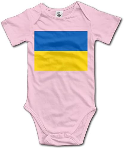 ONE SUIT Flag Of Ukraine Cute Baby Onesies Infant Clothes Boys Girls Bodysuit Jumpsuit Rompers Baby Outfits