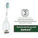 Genkent Replacement Toothbrush Heads For Philips Sonicare E Series Toothbrush HX7022/66 Essence Xtreme Elite Advance Clean Care (2 PACK)
