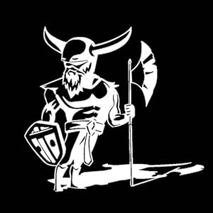 Download 17.8CM16.3CM A Brave Warrior Cartoon Vinyl Car Sticker Decal Black Silver C13-000733 - (Color ...