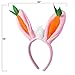 Funny Party Hats Funny Costume Ears Bopper Headband - Carrot Hair Band