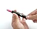 OneDor® Professional Waxy Hair Chalk Pens Temporary Hair Color Dye Touch-up 6 Colors Hair Crayon Set (Pink, Purple, Green, White, Silver, Golden Yellow)