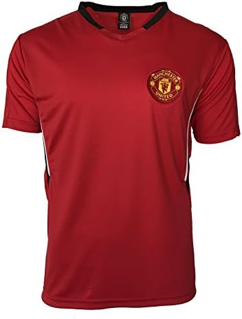 Manchester United Soccer Training Jersey (S, Red T1F14)