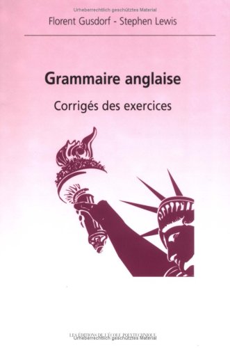 Grammaire anglaise