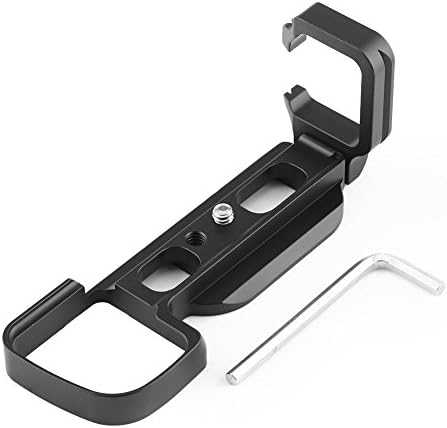 Xiletu LB-a6000 L Type Ball Head Plate Quick Release Plate Vertical L-Bracket for Sony a6000 Arca Standard LB-a6000