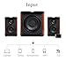 Swan Speakers – M50W – Powered 2.1 Bookshelf Speakers – HiFi Music Listening System – Wooden cabinet – Full Range Drivers – 6.5″ Subwoofer – Desktop Near-field Use – 100W RMSthumb 4