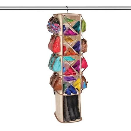 DAZZ 5-Tier 30-Pockets Smart Carousel Organizer