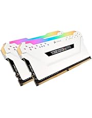 Corsair Vengeance RGB Pro 32GB (2x16GB) DDR4 3200 (PC4-25600) C16 Desktop Memory – White