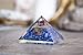 Charged Gemstone Large Orgone Pyramid – Certified Orgonite® Healing Crystals and Copper Lapis Lazuli Bio–Energy Enhancing Tool by Beverly Oaks