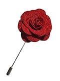 Sunny Home Men's Lapel Flower Boutonniere Pin for Suit(18 Colors)