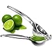 VITAUS Lime Press – Lemon Squeezer – Citrus Juicer, Premium Quality High, Stainless Steel, Convenient Hand Juicer, Silver Colour (2.4 x 1.8 x 8.4 inch) - Black Friday Discount