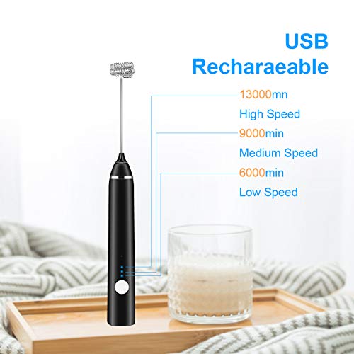 3 Rechargeable+Stainless+Bulletproof+Cappuccino+Chocolate