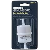 KOHLER 24 050 13-S1 Engine Fuel Filter 15 Micron With 1/4-Inch Inside Diameter