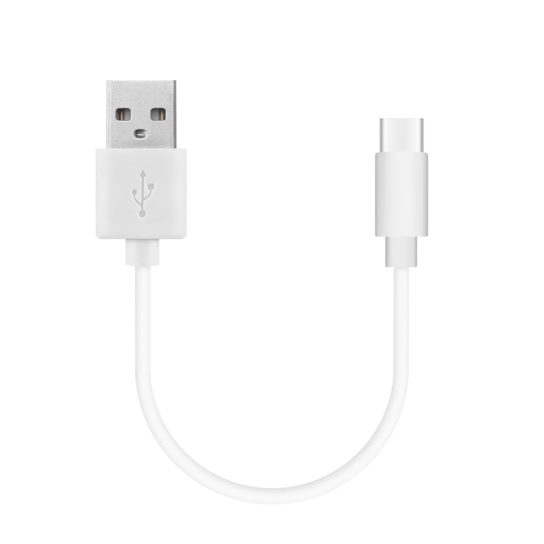 GEEKRIA USB Earbuds Short Charger Cable Compatible with Yamaha, Logitech, Soundcore, HUAWEI, Sony, Marshall, Sennheiser, Durable USB to USB-C Replacement Power Charging Cable (1ft / 30cm)