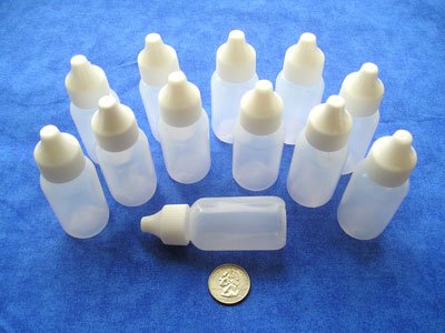 Plastic Dropping Bottles 30ml pack