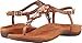 Vionic Womens Paulie T-Strap Sandal, Tan, Size 9